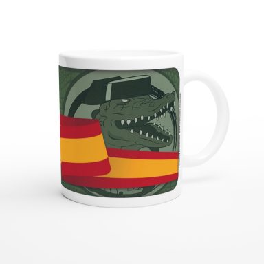 Mug El Cuartelillo del Caiman Taza de cerámica personalizada para hostelería